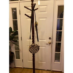 Betsey Johnson animal print animal shaped crossbody bag